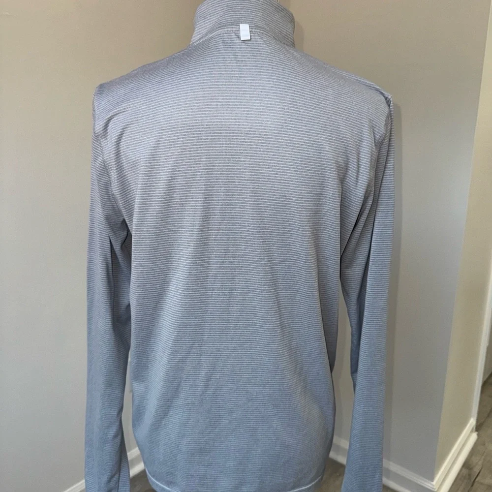 Polo Ralph Lauren Performance Gray‎ Quarter-Zip Pullover Men’s XL Thumb Holes